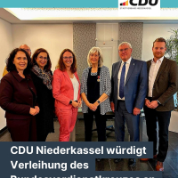 Bundesverdienstkreuz für Hildegard Seemayer